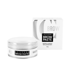 ПАСТА ДЛЯ БРОВЕЙ СЕРЕБРЯНАЯ SILVER BROW PASTE, CC BROW, (15 гр)