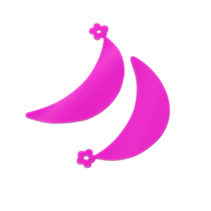 Тонкие патчи для нижних ресниц (цветы) Novel