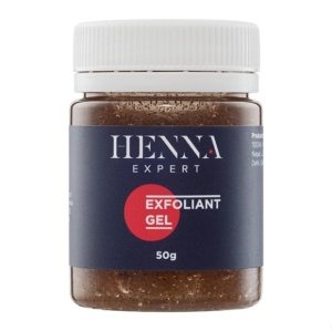 Скраб-гель "Henna Expert" 50г. с миндальной крошкой