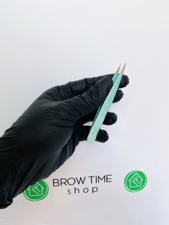 FreiAVIVER Точечный пинцет для бровей Sharp, зеленый 