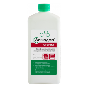 Дезинфицирующее средство «Алмадез-стерил» - 1 л (крышка)