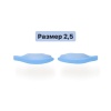 Валики мягкие для ламинирования верхних ресниц (одна пара) Катя Виноградова (НГ) (Размер 2,5)
