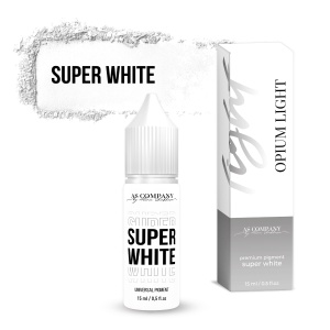 SUPER WHITE универсальный пигмент 15 мл (OPIUM COLORS) AS-Company™
