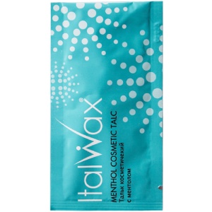 Тальк косметический с ментолом ITALWAX 3г саше