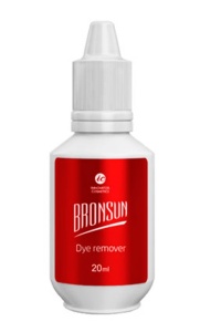 Ремувер для удаления с кожи BRONSUN Dye remover, 20 мл