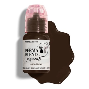 Perma Blend Пигмент для перманентного макияжа бровей, 15мл (Supreme Brow Trio Set - Go-To Brown)