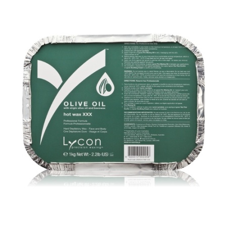 Olive Oil Hot Wax - Горячий воск с Оливковым маслом Сильный , LYCON 1кг